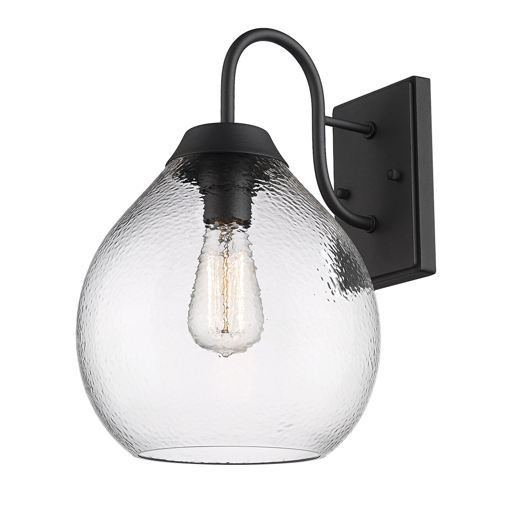 Golden Lighting Ariella 1-light Outdoor Wall in Natural Black